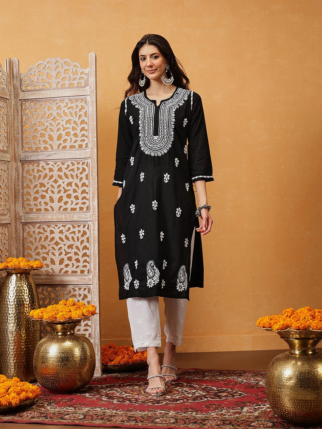 Chikankari Kurties